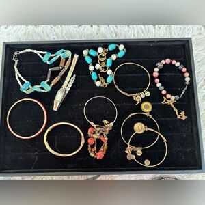 Assorted Gold Toned Bracelet Set